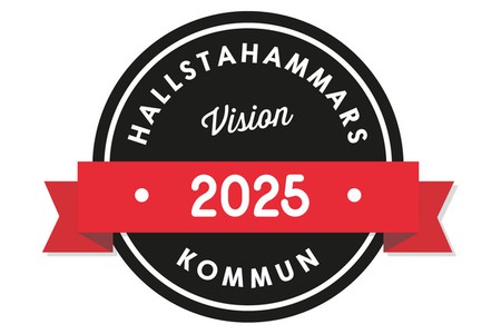 Logotyp Vision 2025 Hallstahammars kommun