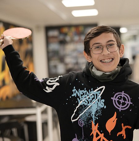 Du hittar alltid någon att spela pingis med
